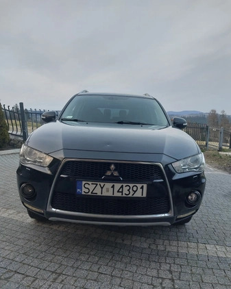 Mitsubishi Outlander cena 27950 przebieg: 198342, rok produkcji 2010 z Czempiń małe 379